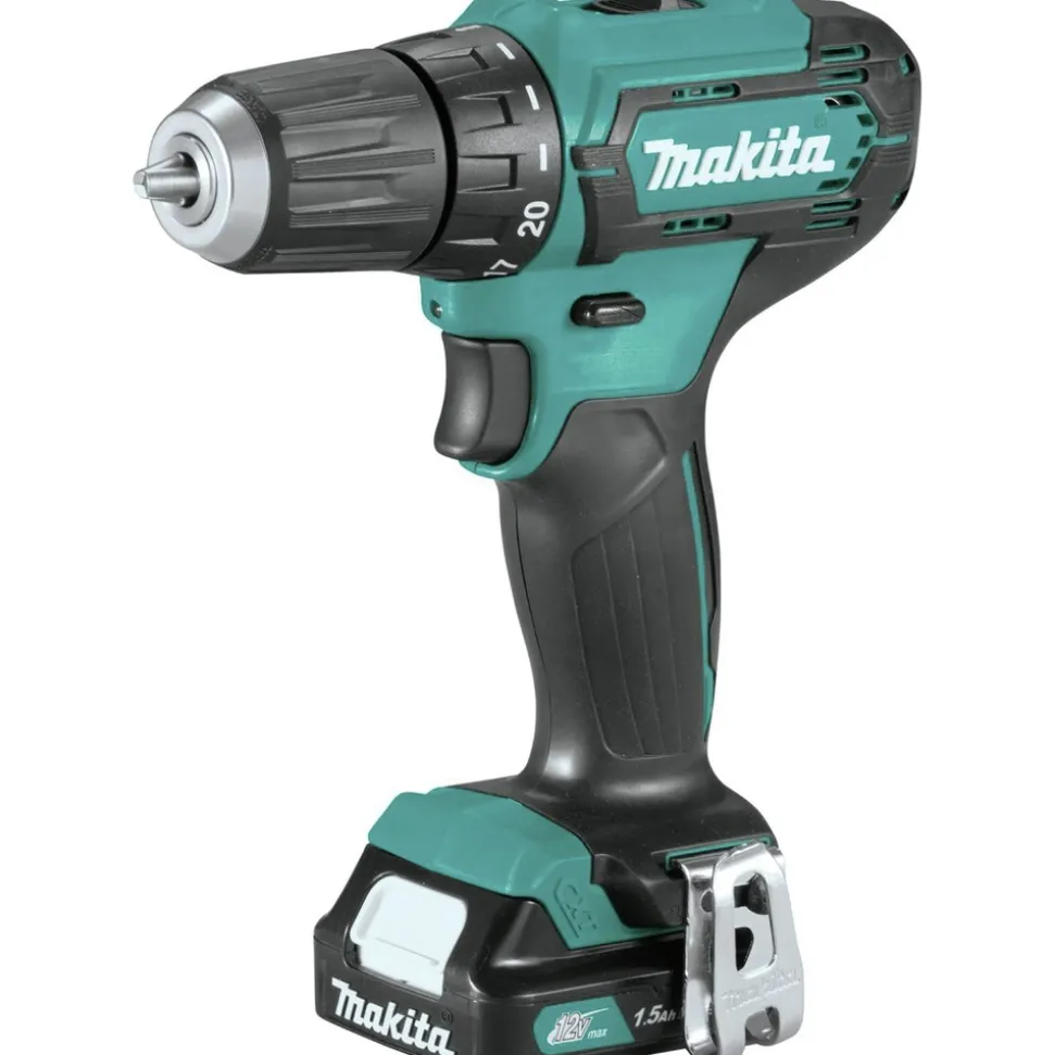 Factory Reconditioned Makita 12V MAX CXT Lithium-Ion 3/8 in. Cordless Drill Driver Kit with 2 Batteries (2 Ah)