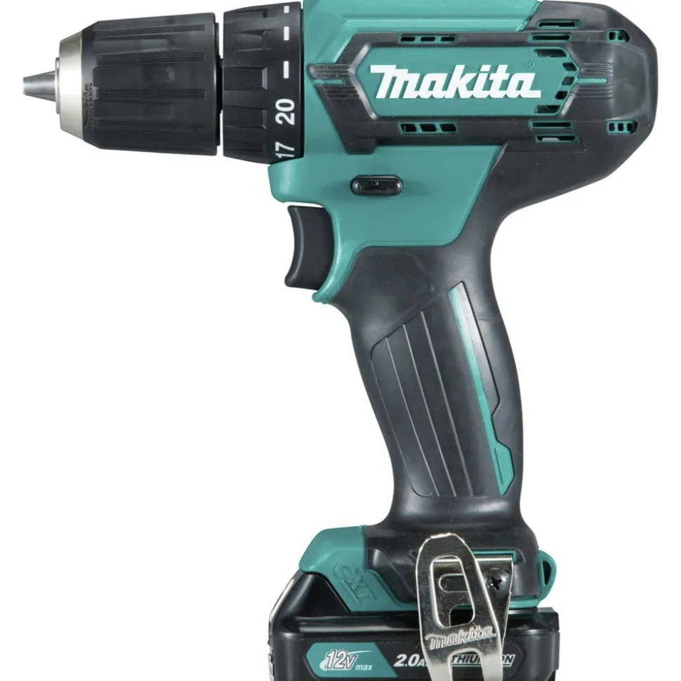 Factory Reconditioned Makita 12V MAX CXT Lithium-Ion 3/8 in. Cordless Drill Driver Kit with 2 Batteries (2 Ah)