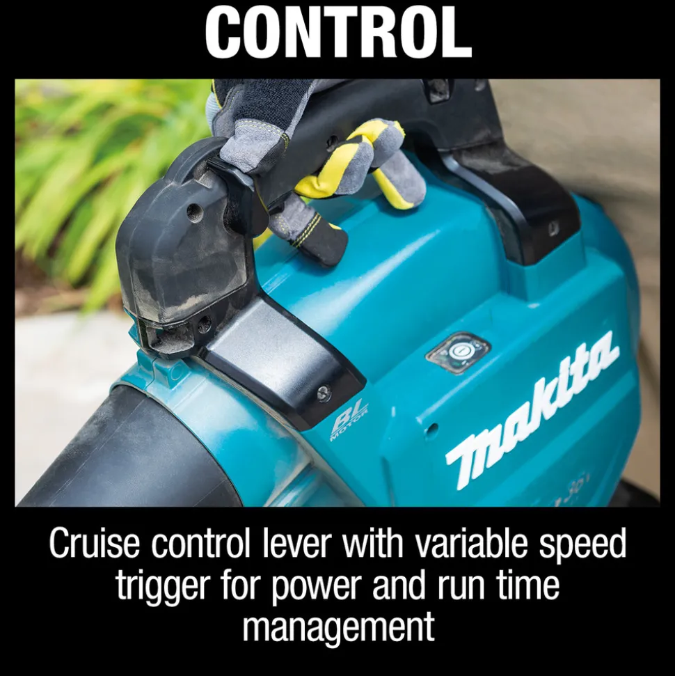 Factory Reconditioned Makita 18V X2 (36V) LXT Brushless Lithium-Ion Cordless Blower Kit with 2 Batteries (5 Ah)