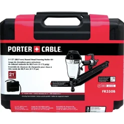 Factory Reconditioned Porter-Cable 22 Degree 3-1/2 in. Full Round Head Framing Nailer with Air Compressor