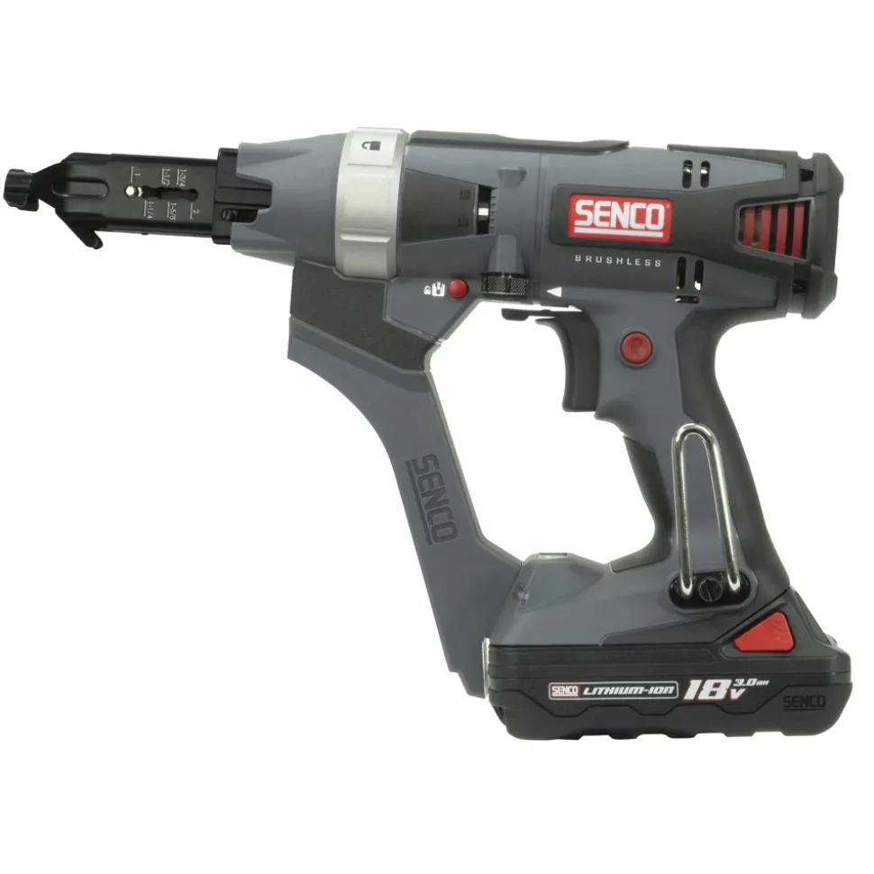 Factory Reconditioned SENCO 18V DURASPIN Lithium-Ion Auto-feed 2 in. Cordless Screwdriver (3 Ah)