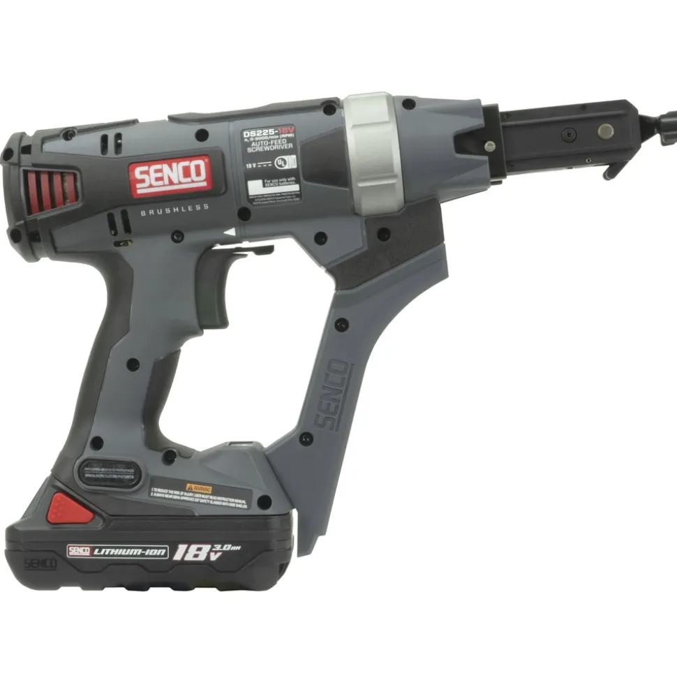 Factory Reconditioned SENCO 18V DURASPIN Lithium-Ion Auto-feed 2 in. Cordless Screwdriver (3 Ah)