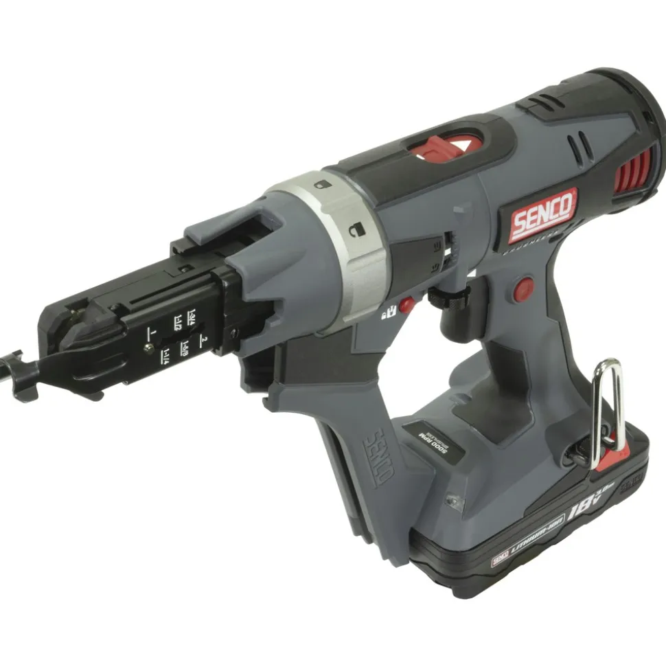 Factory Reconditioned SENCO 18V DURASPIN Lithium-Ion Auto-feed 2 in. Cordless Screwdriver (3 Ah)