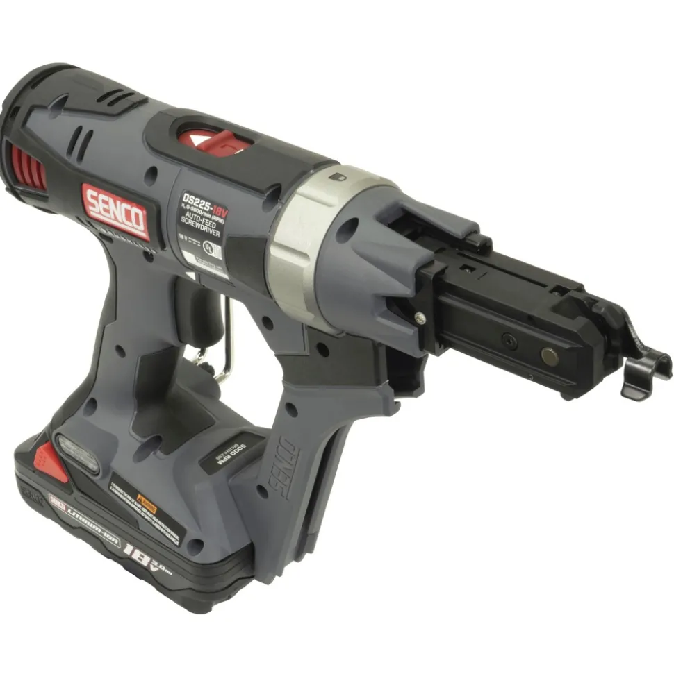 Factory Reconditioned SENCO 18V DURASPIN Lithium-Ion Auto-feed 2 in. Cordless Screwdriver (3 Ah)