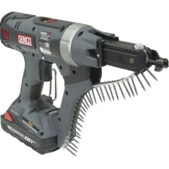 Factory Reconditioned SENCO 18V DURASPIN Lithium-Ion Auto-feed 2 in. Cordless Screwdriver (3 Ah)