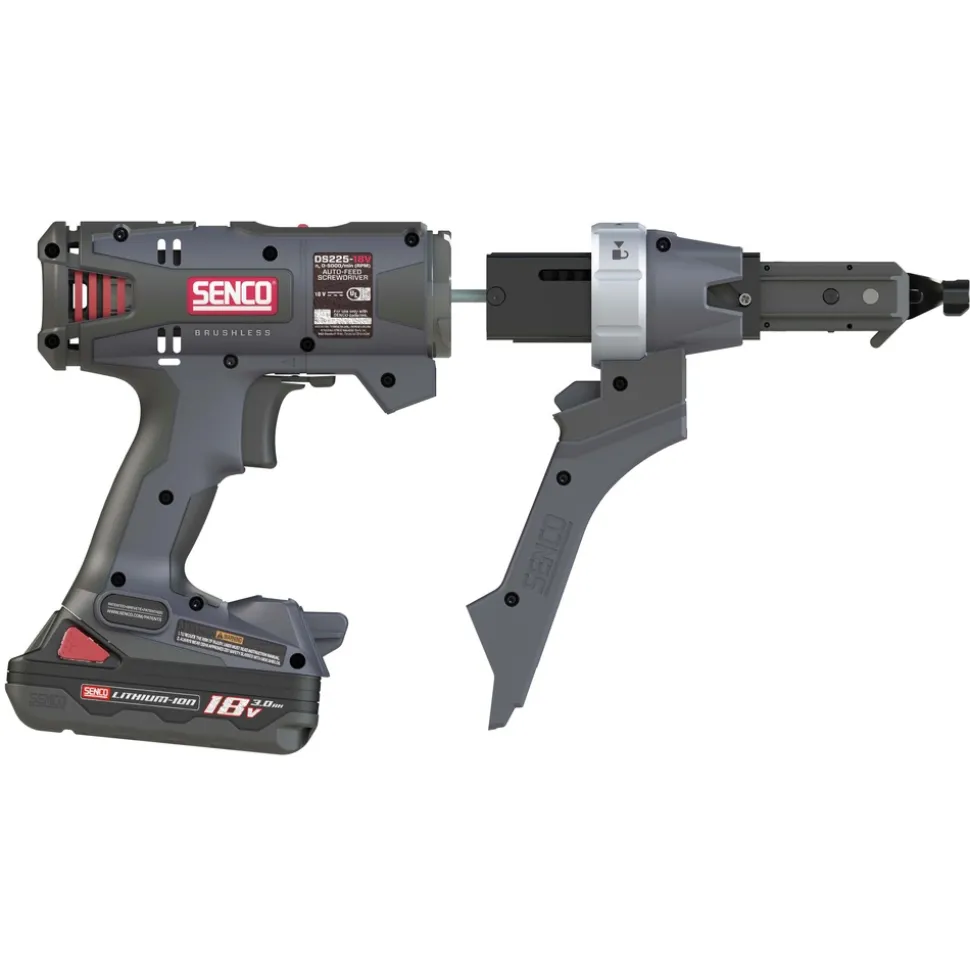 Factory Reconditioned SENCO 18V DURASPIN Lithium-Ion Auto-feed 2 in. Cordless Screwdriver (3 Ah)