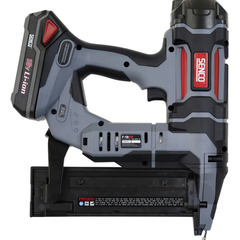 Factory Reconditioned SENCO F-18XP 18V Lithium-Ion 2-1/8 in. Cordless 18 Gauge Brad Nailer Kit (1.5 Ah)