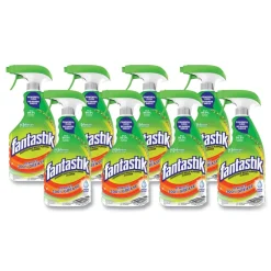 Fantastik 32 oz Disinfectant Multi-Purpose Cleaner - Fresh Scent (8/Carton)