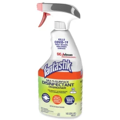 Fantastik 32 oz. Spray Bottle Multi-Surface Disinfectant Degreaser - Herbal