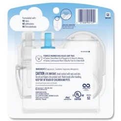 Febreze PLUG 6.54 in. x 2.99 in. x 5.98 in. Air Freshener Warmer Start Kit - Clear/White (4/Carton)