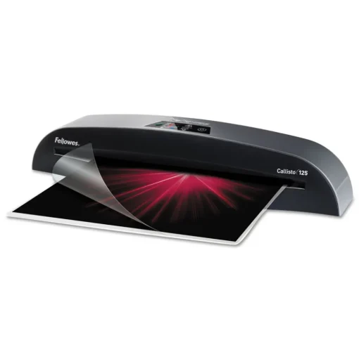 Fellowes Mfg Co. Callisto 125 12 in. Max Document Width 5 mil Max Document Thickness Laminators