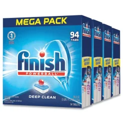 FINISH Powerball Dishwasher Tabs - Fresh Scent (94/Box)