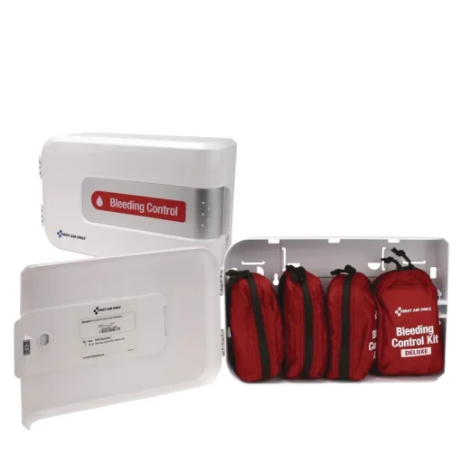 First Aid Only 64-Piece SmartCompliance Complete Deluxe Pro Bleeding Control Station