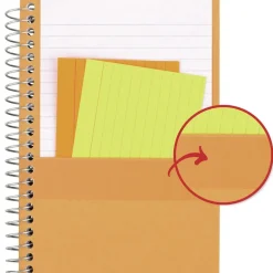 Five Star 7 x 5.5 Sheets (80) Wirebound Notebook - Randomly Assorted Cover Color
