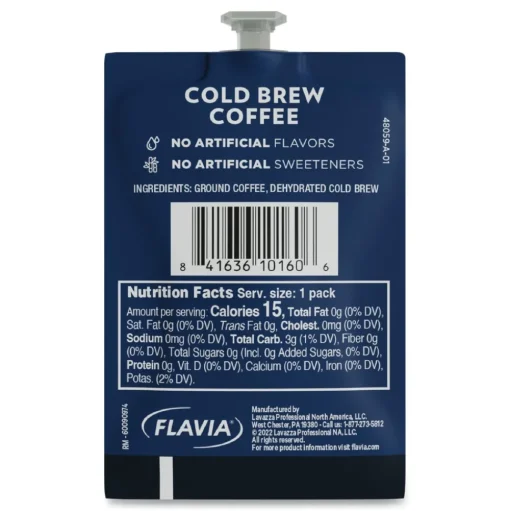 FLAVIA Coffee Freshpack - Cold Brew (80/Carton)