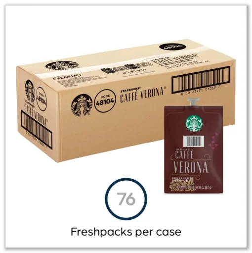 FLAVIA Starbucks Coffee Freshpack - Caffe Verona (76/Carton)