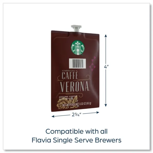 FLAVIA Starbucks Coffee Freshpack - Caffe Verona (76/Carton)