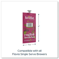 FLAVIA The Bright Tea Co. Black Tea Freshpack - English Breakfast (100/Carton)
