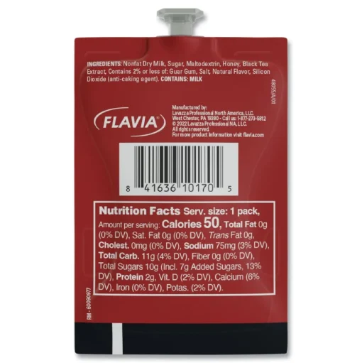 FLAVIA The Bright Tea Co. Tea Freshpack - Chai Latte (72/Carton)