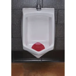 Fresh Products S7-F-005I030M-82-AAA10-00 Slant7 with Terminator Urinal Screen - Forest Scent, Red (30/Carton)