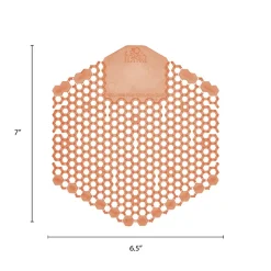 Fresh Products Wave 3D Urinal Deodorizer Screen - Mango Scent, Orange (10/Box)