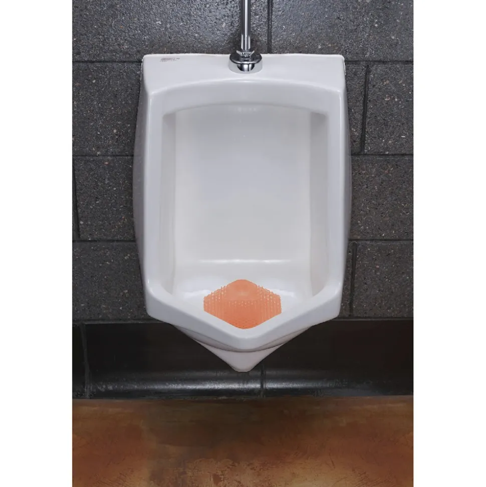 Fresh Products Wave 3D Urinal Deodorizer Screen - Mango Scent, Orange (10/Box)