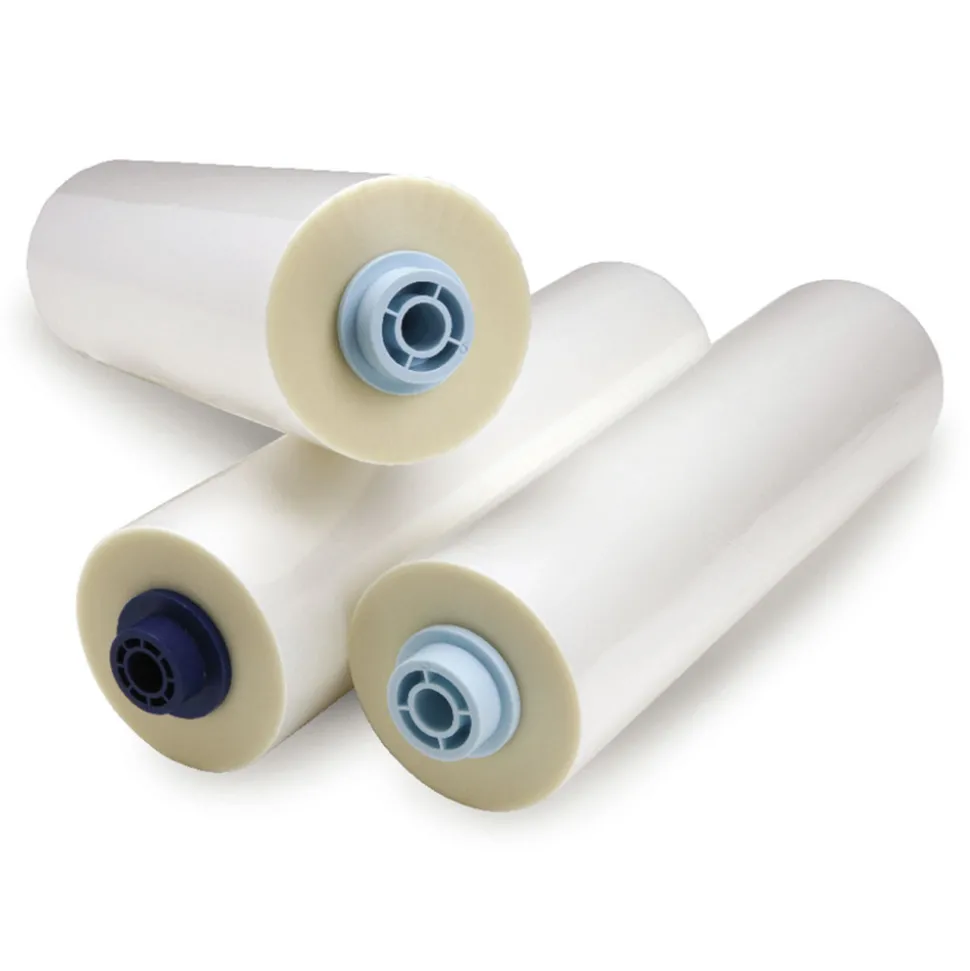 GBC 3748203EZ 25 in. x 500 ft. 1.7 mil Pinnacle 27 EZLoad Roll Film - Gloss Clear (2/Box)