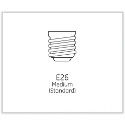 GE Reveal 5 Watts HDPlus LED A19 Light Bulb (4/Pack)