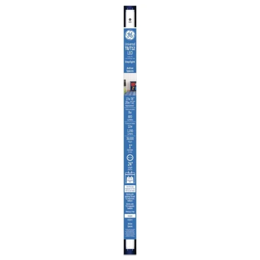 GE 20W 8W Daylight T8 T12 24 in. Tube (6/Carton)