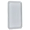 GEN 1525WH 14.5 in. x 8 in. x 0.75 in. #1525 Meat Trays - White (250/Carton)
