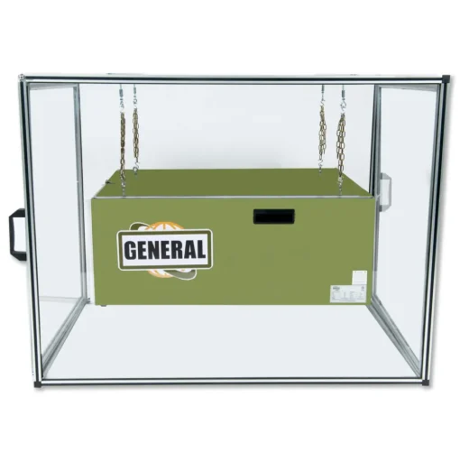 General International 1189, 756 and 580 CFM Commercial Air Filtration System with SMART Laser Auto Control System