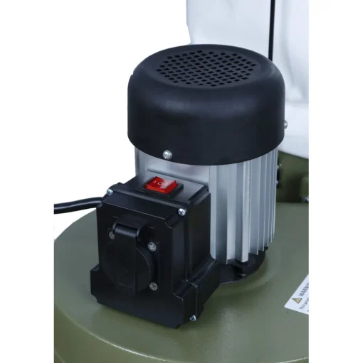 General International 110V 1 Phase 1 HP Dual Action Switch Commercial Dust Collector with 2 Micron Bag Filter