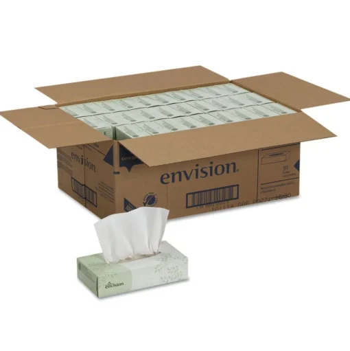 Georgia Pacific Professional 2-Ply Facial Tissue - White (100-Sheets/Box, 30-Boxes/Carton)