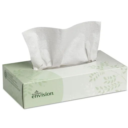 Georgia Pacific Professional 2-Ply Facial Tissue - White (100-Sheets/Box, 30-Boxes/Carton)
