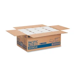 Georgia Pacific Professional 10.25 in. x 9.25 in. 1-Ply Pacific Blue Basic S-Fold Paper Towels - White (4000/Carton)