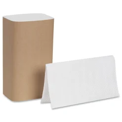 Georgia Pacific Professional 10.25 in. x 9.25 in. 1-Ply Pacific Blue Basic S-Fold Paper Towels - White (4000/Carton)