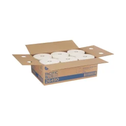 Georgia Pacific Professional 26490 7.87 in. x 1150 ft. 1-Ply Pacific Blue Ultra Paper Towels - White (6 Rolls/Carton)