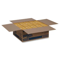 Georgia-Pacific 29316 9.1 in. x 12.5 in. Lightweight Disposable Shop Towel - White (200/Box)