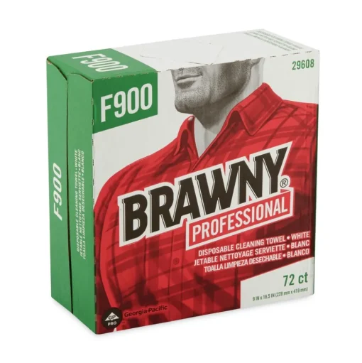 Georgia-Pacific 9 x 16.5 FLAX 900 Heavy Duty Cloths - White (720/Carton)