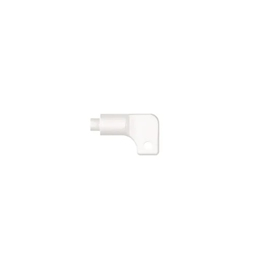 Gilchrist & Soames 1.25 in. x 0.84 in. x 3.65 in. Pure by Gloss and GuildplusPepper ABS Tape Mount Mini Bracket - White (48/Carton)