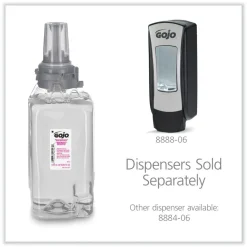 GOJO Industries 8812-03 Plum Scent 1250 mL Antibacterial Foam hand wash Refill for ADX-12 Dispenser (3/Carton)