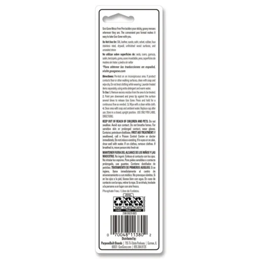 Goo Gone 0.34 Pen Applicator Mess-Free Pen Cleaner - Citrus Scent (12/Carton)