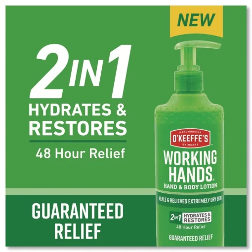 Gorilla Glue 12 oz. Pump Bottle Working Hands Hand and Body Lotion - Unscented