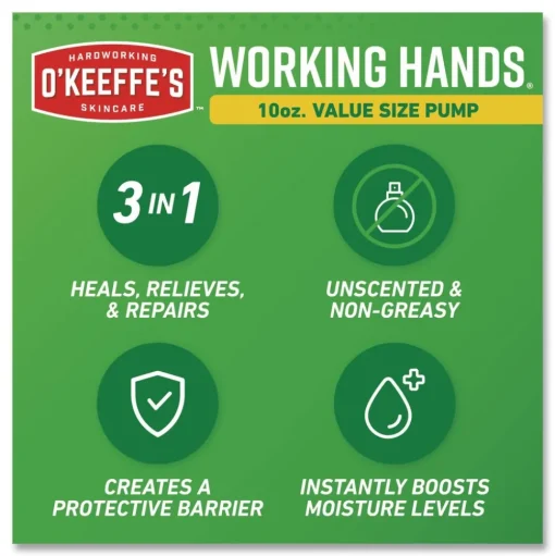 Gorilla Glue 10 oz Working Hands Hand Cream (2/Carton)
