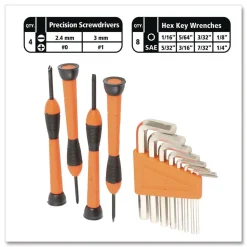 Great Neck 12.38 in. x 3 in. x 7.25 in. Homeowner's 39-Piece Tool Set with Carry Case