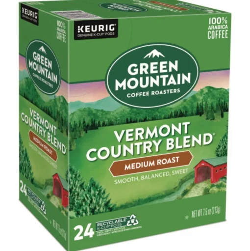 Green Mountain Coffee 5000355581 Coffee K-Cups - Vermont Country Blend (96/Carton)