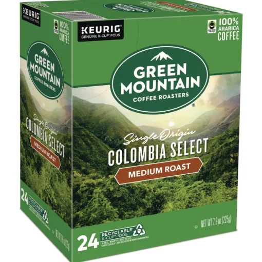 Green Mountain Coffee 5000330056 Fair Trade Coffee K-Cups - Colombian Select (96/Carton)