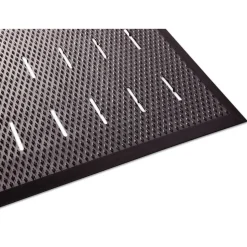 Guardian 36 x 48 Free Flow Comfort Utility Floor Mat - Black