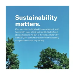 Hammermill 97 Bright 24 lbs. 8.5 in. x 11 in. Premium Multipurpose Print Paper - White (5 Reams/Carton)