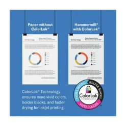 Hammermill 97 Bright 24 lbs. 8.5 in. x 11 in. Premium Multipurpose Print Paper - White (5 Reams/Carton)